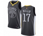 Golden State Warriors #17 Chris Mullin Swingman Black 2019 Basketball Finals Bound Basketball Jersey - Statement Edition
