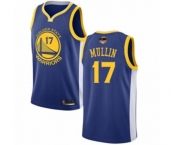 Golden State Warriors #17 Chris Mullin Swingman Royal Blue 2019 Basketball Finals Bound Basketball Jersey - Icon Edition