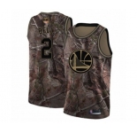 Golden State Warriors #2 Jordan Bell Swingman Camo Realtree Collection Basketball 2019 Basketball Finals Bound Jersey