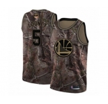 Golden State Warriors #5 Kevon Looney Swingman Camo Realtree Collection Basketball 2019 Basketball Finals Bound Jersey