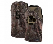 Golden State Warriors #5 Kevon Looney Swingman Camo Realtree Collection Basketball 2019 Basketball Finals Bound Jersey