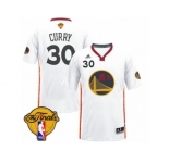 Men's Adidas Golden State Warriors #30 Stephen Curry Swingman White 2017 Chinese New Year 2017 The Finals Patch NBA Jersey