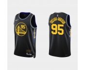 Men's Golden State Warriors #95 Juan Toscano-Anderson Nike 2021-22 City Edition Diamond Black Jersey