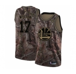 Men's Nike Golden State Warriors #17 Chris Mullin Swingman Camo Realtree Collection NBA Jersey
