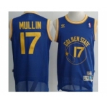 nba golden state warriors #17 mullin blue[soul swingman throwback]