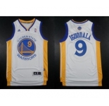 nba golden state warriors #9 iguodala white[revolution 30 swingman]
