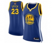 Women Golden State Warriors #23 Draymond Green Authentic Royal Blue 2019 Basketball Finals Bound Basketball Jersey - Icon Edition