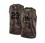 Women Golden State Warriors #23 Draymond Green Swingman Camo Realtree Collection Basketball 2019 Basketball Finals Bound Jersey