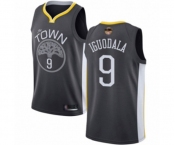 Women Golden State Warriors #9 Andre Iguodala Swingman Black 2019 Basketball Finals Bound Basketball Jersey - Statement Edition