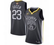 Women's Nike Golden State Warriors #23 Draymond Green Swingman Black Alternate 2018 NBA Finals Bound NBA Jersey - Statement Edition