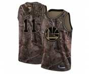 Youth Golden State Warriors #11 Klay Thompson Swingman Camo Realtree Collection Basketball 2019 Basketball Finals Bound Jersey
