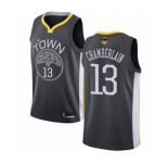 Youth Golden State Warriors #13 Wilt Chamberlain Swingman Black 2019 Basketball Finals Bound Basketball Jersey - Statement Edition