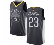 Youth Golden State Warriors #23 Mitch Richmond Swingman Black 2019 Basketball Finals Bound Basketball Jersey - Statement Edition