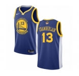 Youth Nike Golden State Warriors #13 Wilt Chamberlain Swingman Royal Blue Road 2018 NBA Finals Bound NBA Jersey - Icon Edition