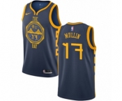 Youth Nike Golden State Warriors #17 Chris Mullin Swingman Navy Blue NBA Jersey - City Edition