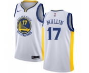 Youth Nike Golden State Warriors #17 Chris Mullin Swingman White Home NBA Jersey - Association Edition