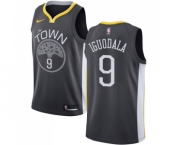Youth Nike Golden State Warriors #9 Andre Iguodala Swingman Black Alternate NBA Jersey - Statement Edition