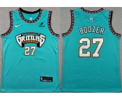 Men's Memphis Grizzlies #27 Cameron Boozer Teal 2026 Draft Stitched Jersey