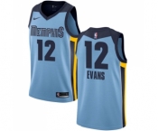 Men's Nike Memphis Grizzlies #12 Tyreke Evans Swingman Light Blue NBA Jersey Statement Edition