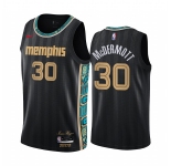 Nike Grizzlies #30 Sean Mcdermott Black NBA Swingman 2020-21 City Edition Jersey