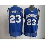 nba memphis grizzlies #23 rose blue[fans edition]