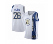 Men's Indiana Pacers #26 Jeremy Lamb Swingman White Basketball Jersey 2019-20 City Edition