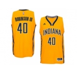 Men's Indiana Pacers #40 Glenn Robinson III adidas Gold Player Swingman Alternate Jersey
