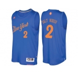 Men's New York Knicks #2 Maurice Daly Ndour Royal 2016 Christmas Day NBA Swingman Jersey