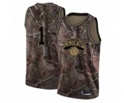 Women's New York Knicks #1 Bobby Portis Swingman Camo Realtree Collection Basketball Jersey