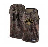 Women's Nike New York Knicks #14 Anthony Mason Swingman Camo Realtree Collection NBA Jersey