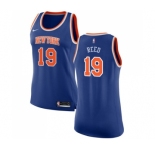 Women's Nike New York Knicks #19 Willis Reed Swingman Royal Blue NBA Jersey - Icon Edition
