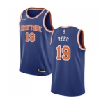 Youth Nike New York Knicks #19 Willis Reed Swingman Royal Blue NBA Jersey - Icon Edition