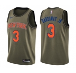 Youth Nike New York Knicks #3 Tim Hardaway Jr. Swingman Green Salute to Service NBA Jersey