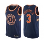 Youth Nike New York Knicks #3 Tim Hardaway Jr. Swingman Navy Blue NBA Jersey - City Edition