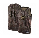 Men's Oklahoma City Thunder #11 Abdel Nader Swingman Camo Realtree Collection Basketball Jersey