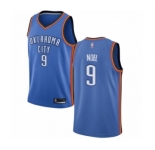 Men's Oklahoma City Thunder #9 Nerlens Noel Swingman Royal Blue Basketball Jersey - Icon Edition