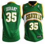 nba thunder #35 durant green(fans edition)