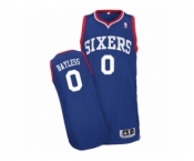 Men's Adidas Philadelphia 76ers #0 Jerryd Bayless Authentic Royal Blue Alternate NBA Jersey