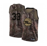 Women's Nike Philadelphia 76ers #33 Robert Covington Swingman Camo Realtree Collection NBA Jersey