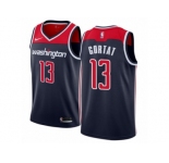 Men Nike Washington Wizards #13 Marcin Gortat Authentic Navy Blue NBA Jersey Statement Edition