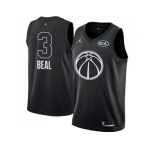 Men Nike Washington Wizards #3 Bradley Beal Black NBA Jordan Swingman 2018 All-Star Game Jersey