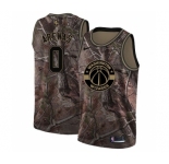 Men's Nike Washington Wizards #0 Gilbert Arenas Swingman Camo Realtree Collection NBA Jersey