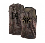 Men's Nike Washington Wizards #14 Jason Smith Swingman Camo Realtree Collection NBA Jersey