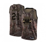 Men's Nike Washington Wizards #21 Dwight Howard Swingman Camo Realtree Collection NBA Jersey
