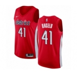Men's Nike Washington Wizards #41 Wes Unseld Red Swingman Jersey - Earned Edition