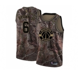 Men's Nike Washington Wizards #6 Troy Brown Jr. Swingman Camo Realtree Collection NBA Jersey
