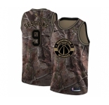 Men's Nike Washington Wizards #9 Ramon Sessions Swingman Camo Realtree Collection NBA Jersey