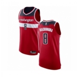 Men's Washington Wizards #8 Rui Hachimura Authentic Red Basketball Jersey - Icon Edition