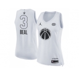 Women Nike Washington Wizards #3 Bradley Beal White NBA Jordan Swingman 2018 All-Star Game Jersey