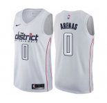 Women's Nike Washington Wizards #0 Gilbert Arenas Swingman White NBA Jersey - City Edition